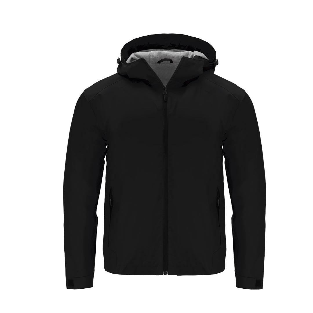 Parka Unisexo Resistente à Água e Vento com Capuz Ajustável