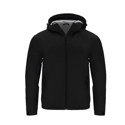 Parka Unisexo Resistente à Água e Vento com Capuz Ajustável