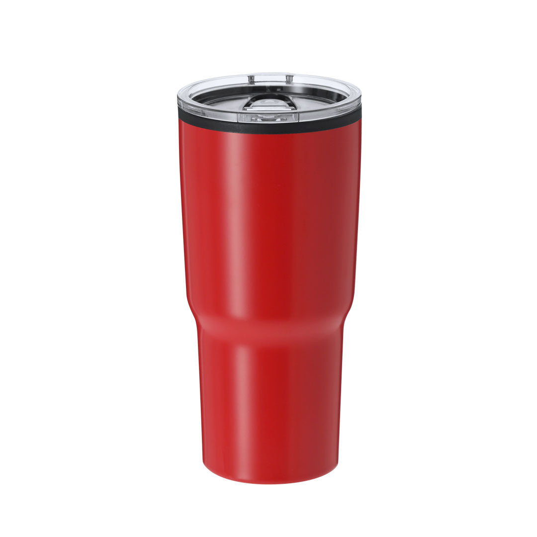 Vaso Térmico Inox 580ml com Dosificador Transparente