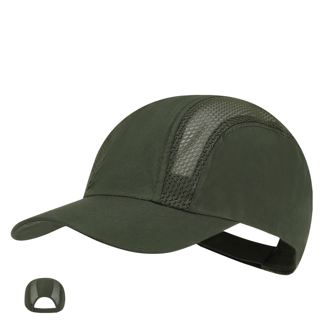 Gorra Desportiva Ajustável em Microfibra Respirável