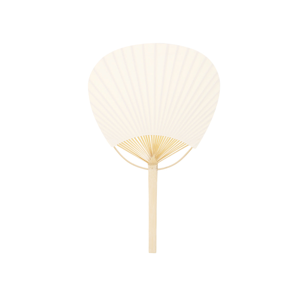 Leque Ecológico em Bambu e Papel - Elegância Natural