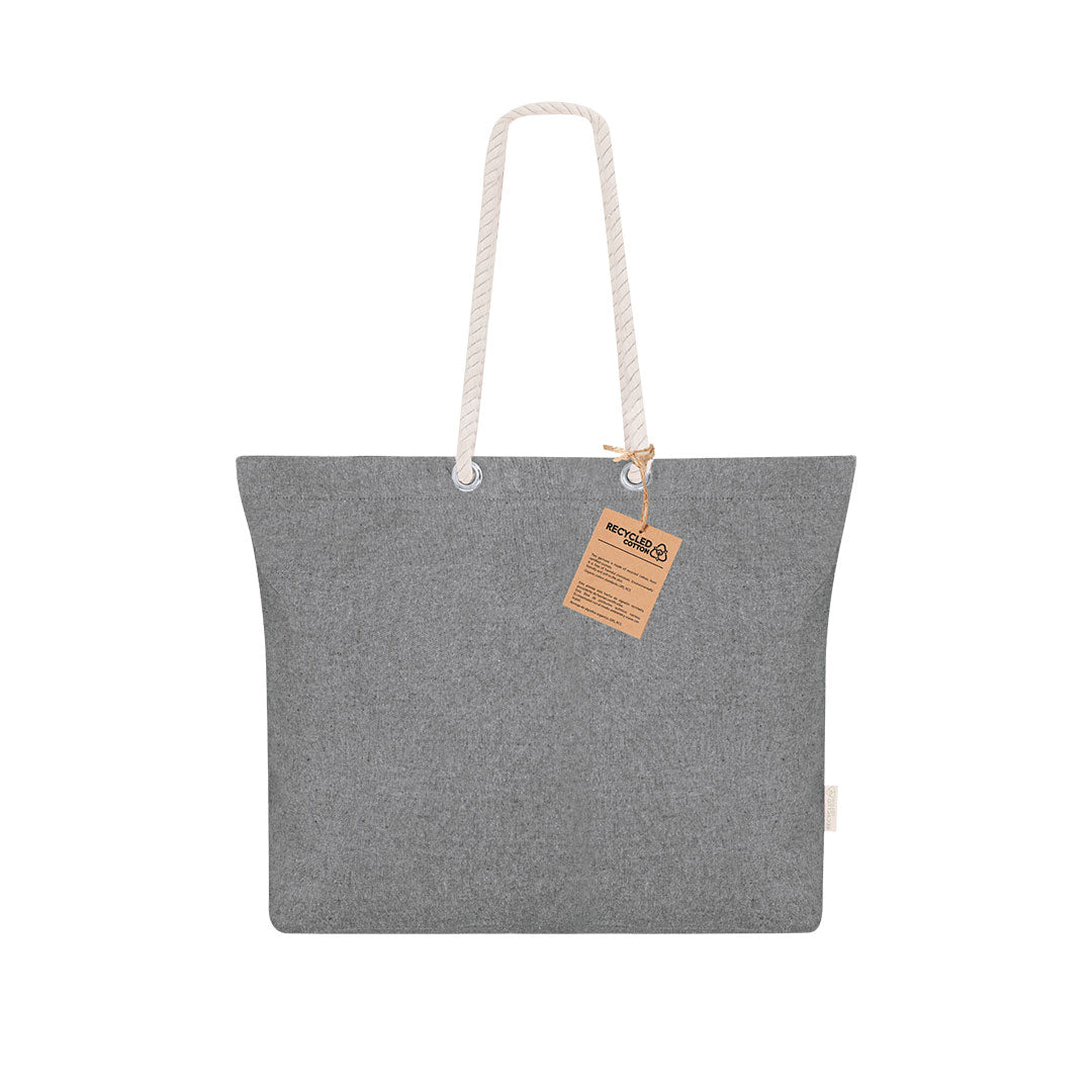 Bolsa Coulan em Algodão Reciclado Natural