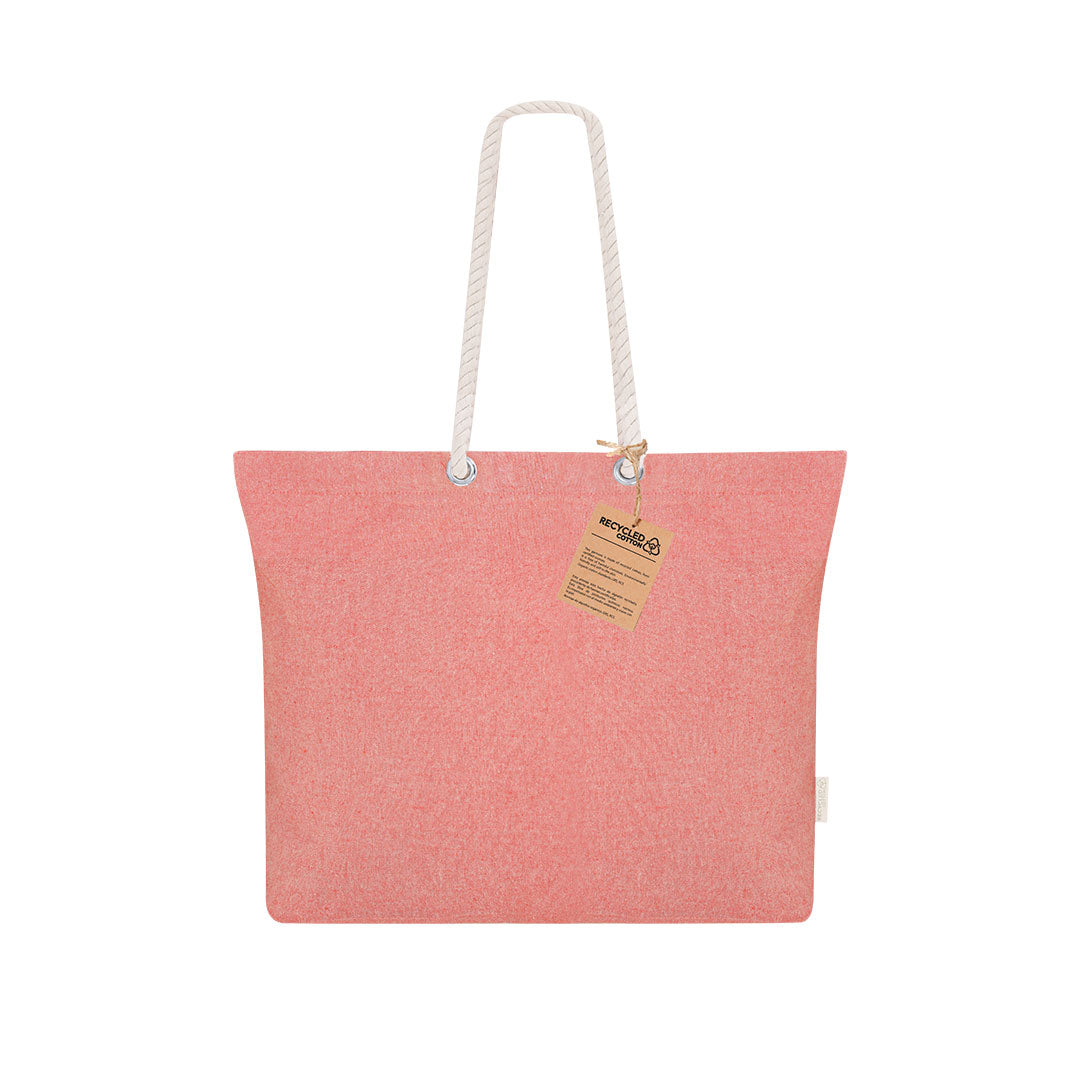 Bolsa Coulan em Algodão Reciclado Natural