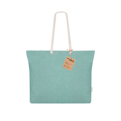 Bolsa Coulan em Algodão Reciclado Natural