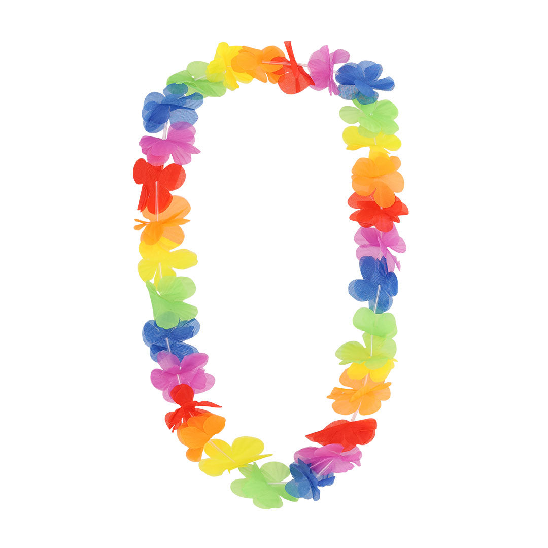 Colar Havaiano de Flores Leve e Confortável