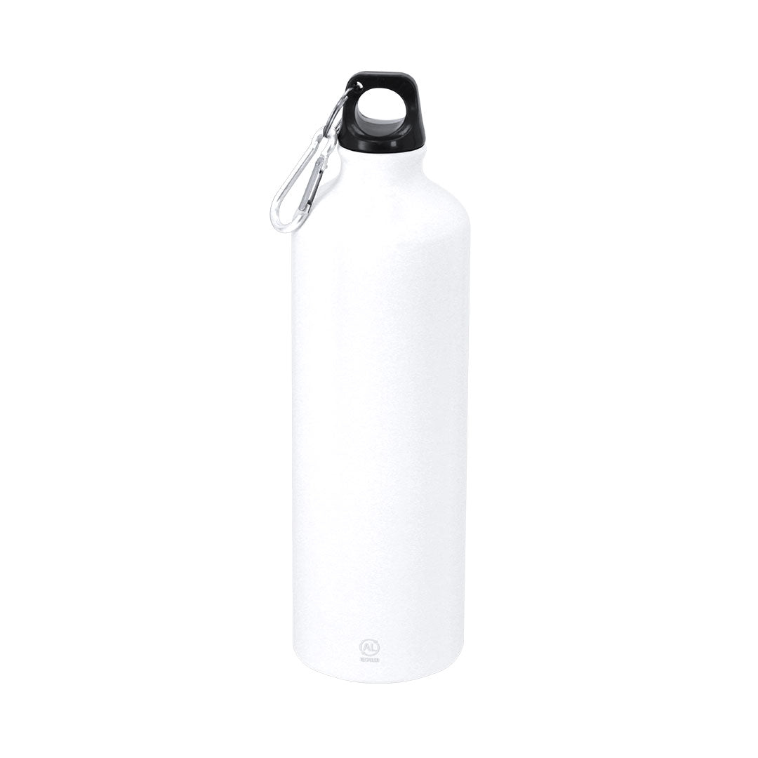 Bidão de Alumínio Reciclado 800 ml com Mosquetão