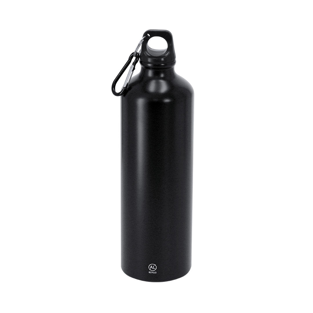 Bidão de Alumínio Reciclado 800 ml com Mosquetão