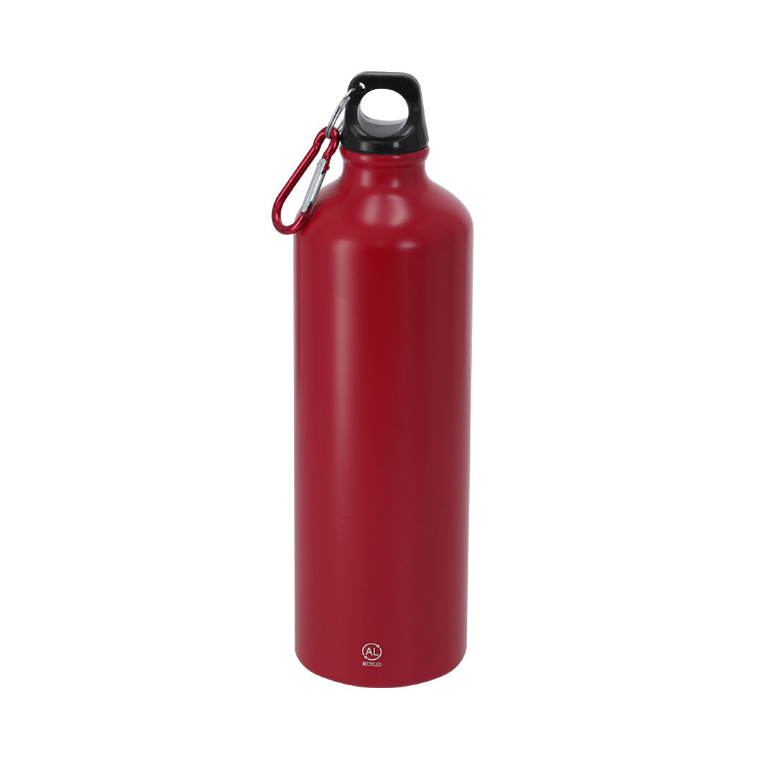 Bidão de Alumínio Reciclado 800 ml com Mosquetão