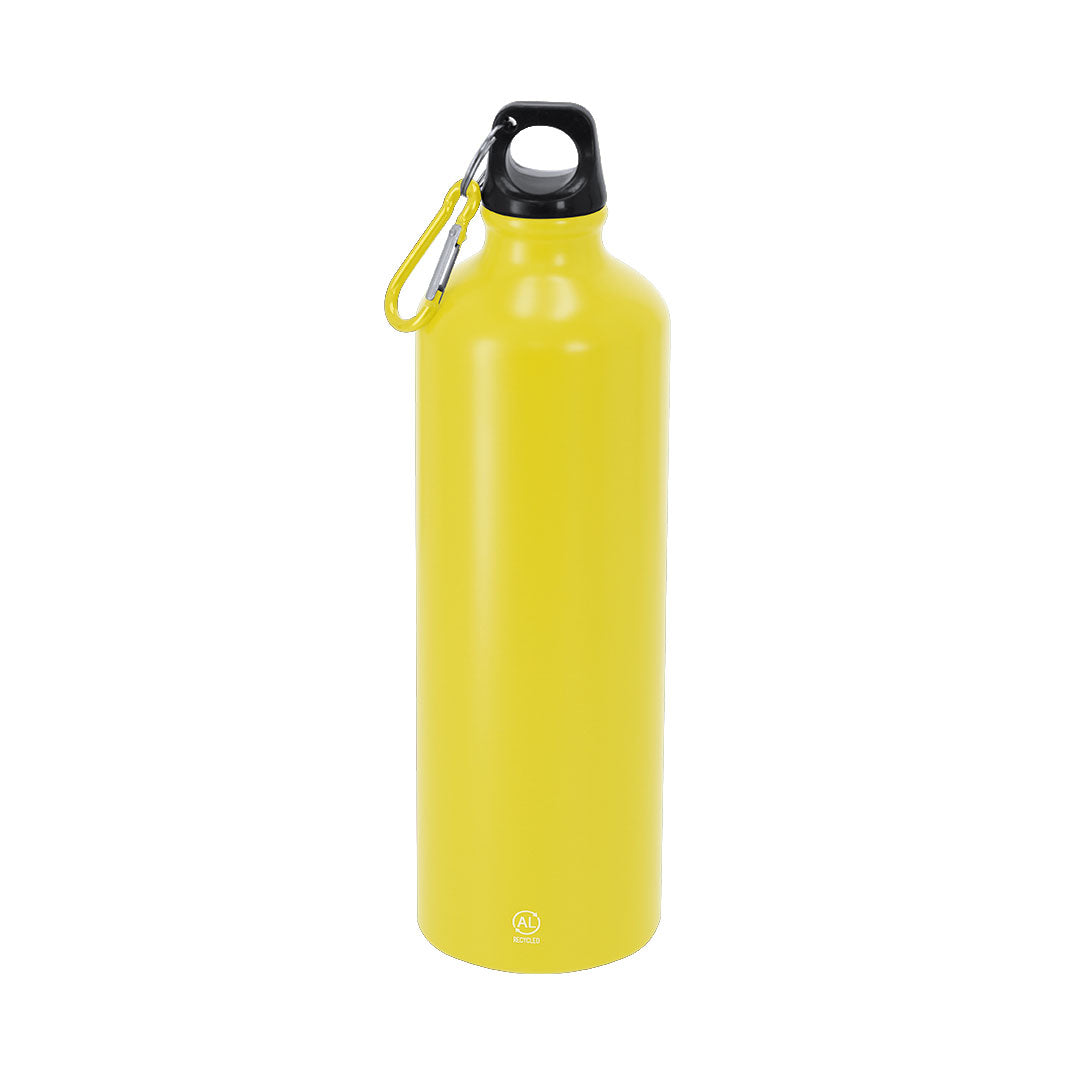 Bidão de Alumínio Reciclado 800 ml com Mosquetão