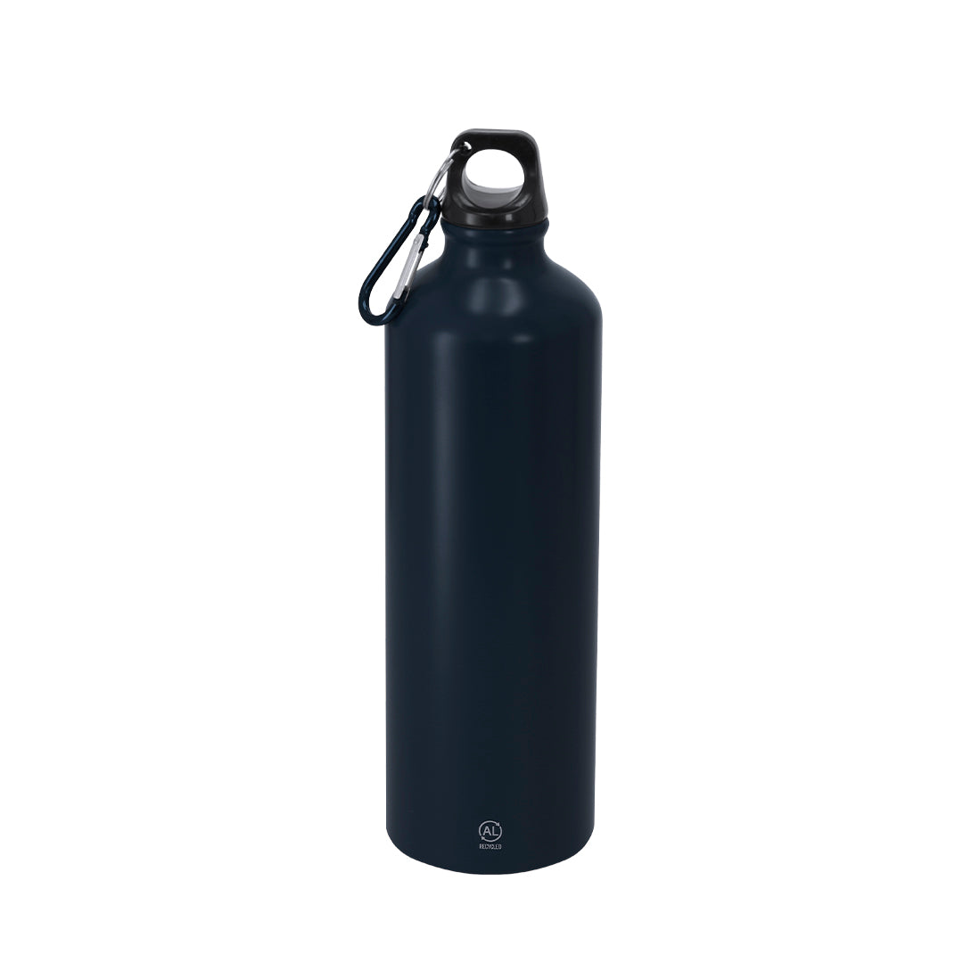Bidão de Alumínio Reciclado 800 ml com Mosquetão