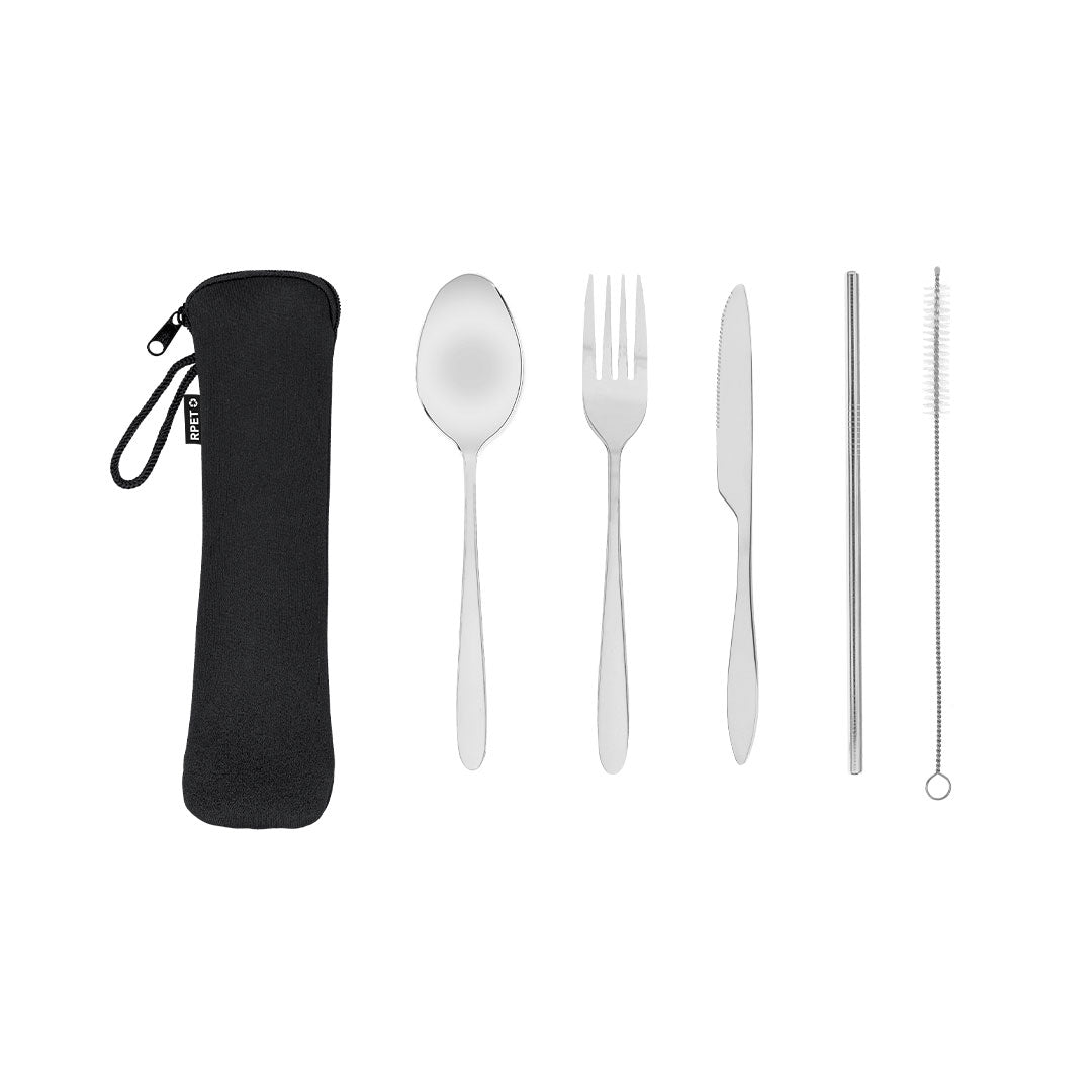 Conjunto de Talheres Sinix em Aço Inoxidável 5 Peças