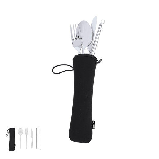 Conjunto de Talheres Sinix em Aço Inoxidável 5 Peças
