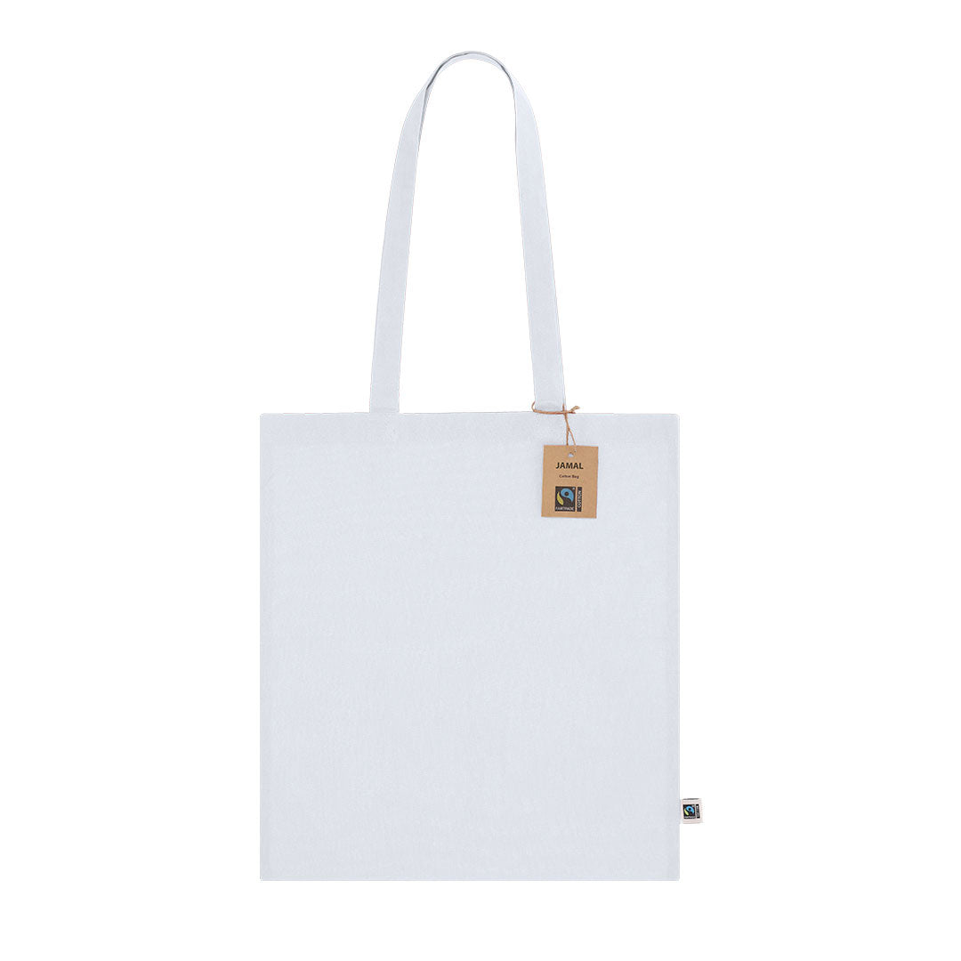 Bolsa Fairtrade em Algodão Resistente e Sustentável