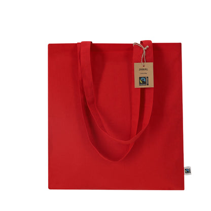 Bolsa Fairtrade em Algodão Resistente e Sustentável