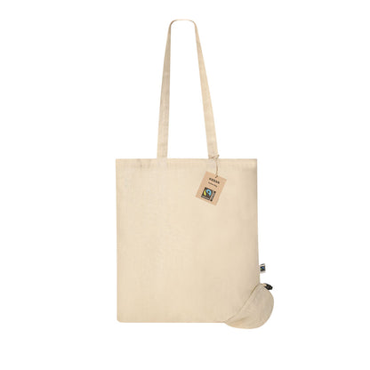 Bolsa Plegável Kieran Fairtrade em Algodão Resistente