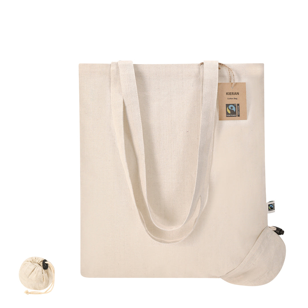 Bolsa Plegável Kieran Fairtrade em Algodão Resistente
