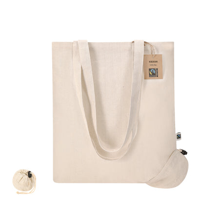 Bolsa Plegável Kieran Fairtrade em Algodão Resistente