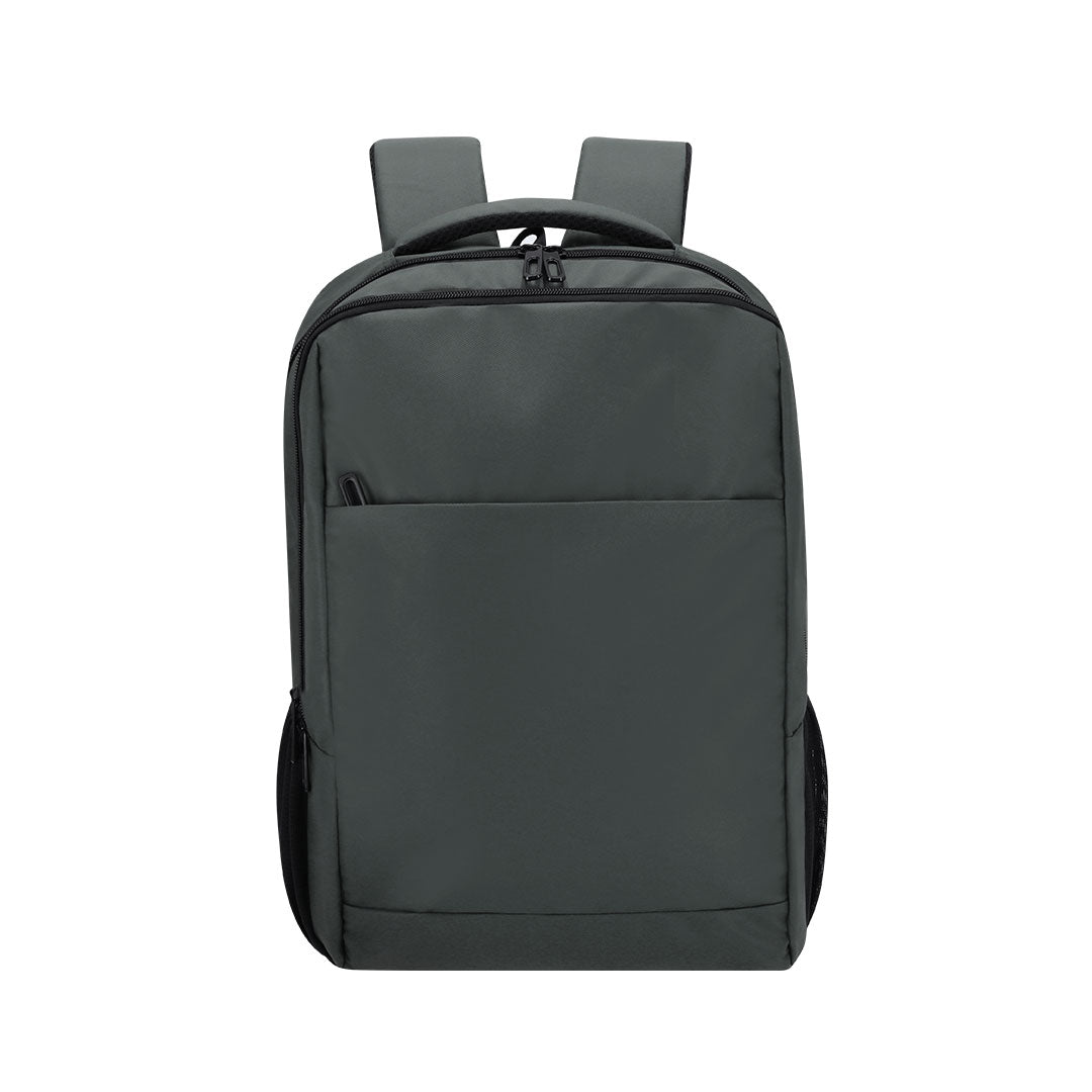 Mochila PU Acolchoada para Laptop e Viagens
