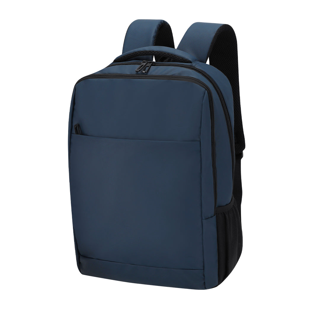 Mochila PU Acolchoada para Laptop e Viagens