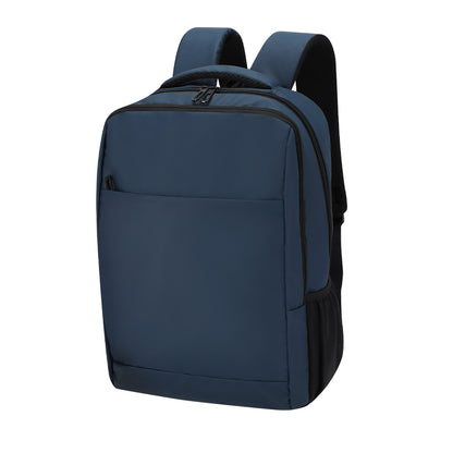 Mochila PU Acolchoada para Laptop e Viagens