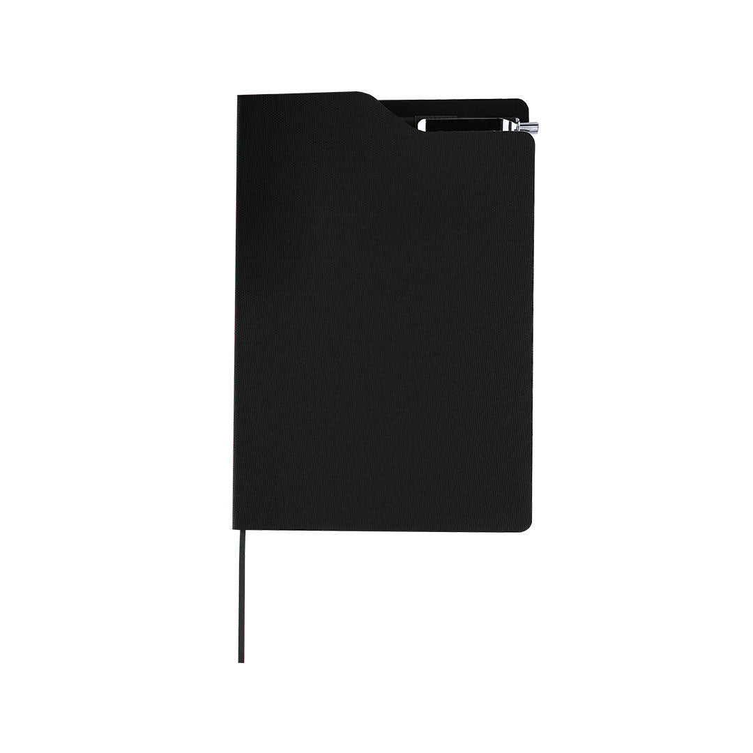 Bloco de Notas Sustentável com Caneta RPET