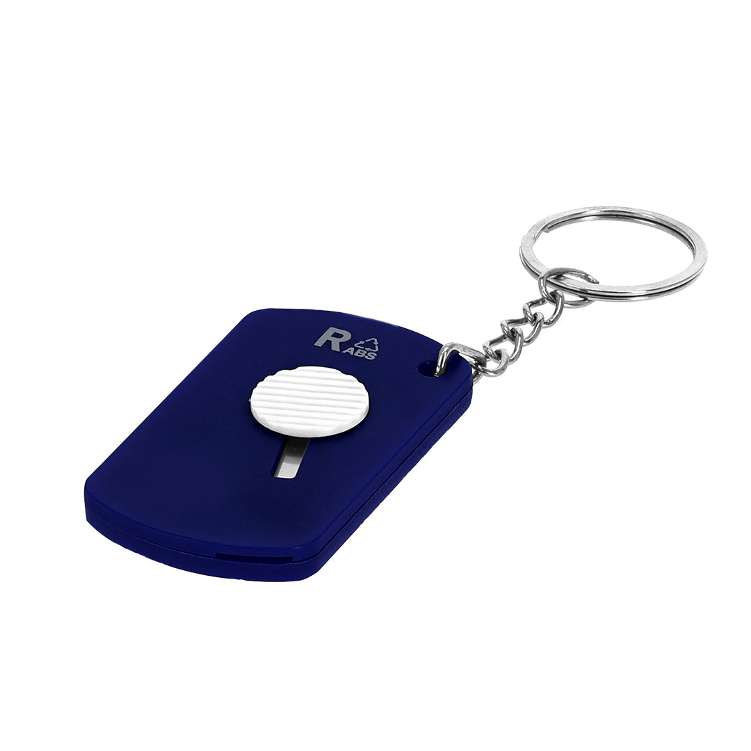Llavero Cúter em ABS Reciclado com Lâmina em Aço Inox