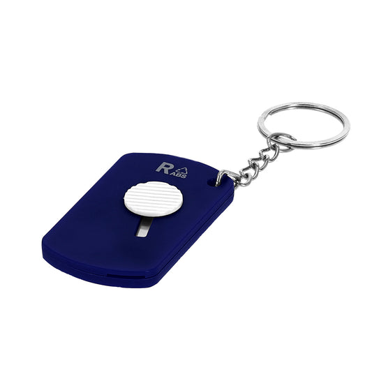 Llavero Cúter em ABS Reciclado com Lâmina em Aço Inox