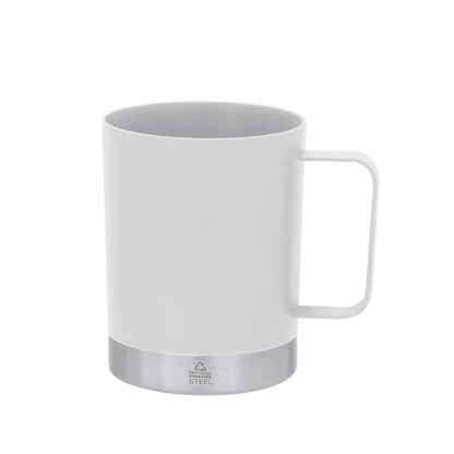 Caneca de PP Reciclado com Base em Aço Inox