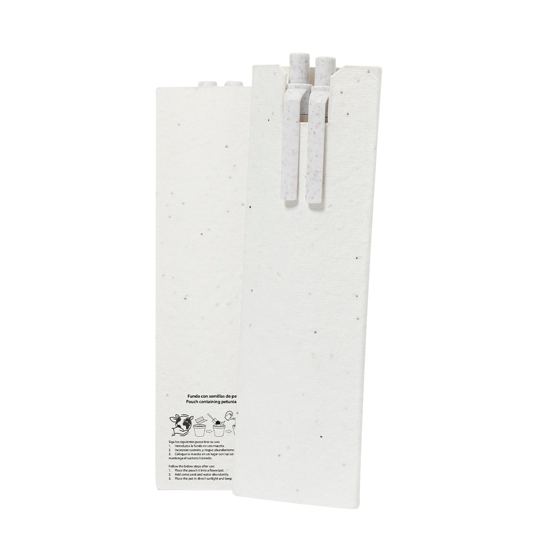 Conjunto Eterno: Caneta e Lápis Sustentáveis