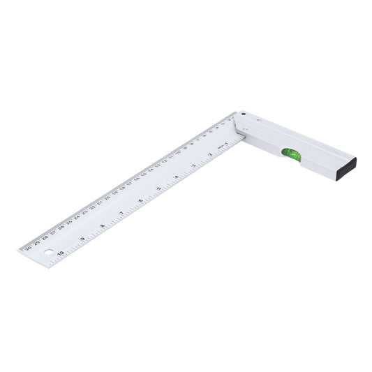Escuadra em Alumínio com Nível 30,5 cm
