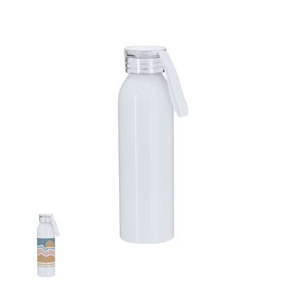 Bidão Alorin 650 ml em Alumínio Branco Sublimável