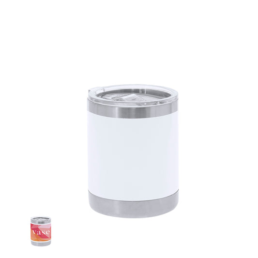 Vaso Térmico Branco 380ml com Dosificador Fácil