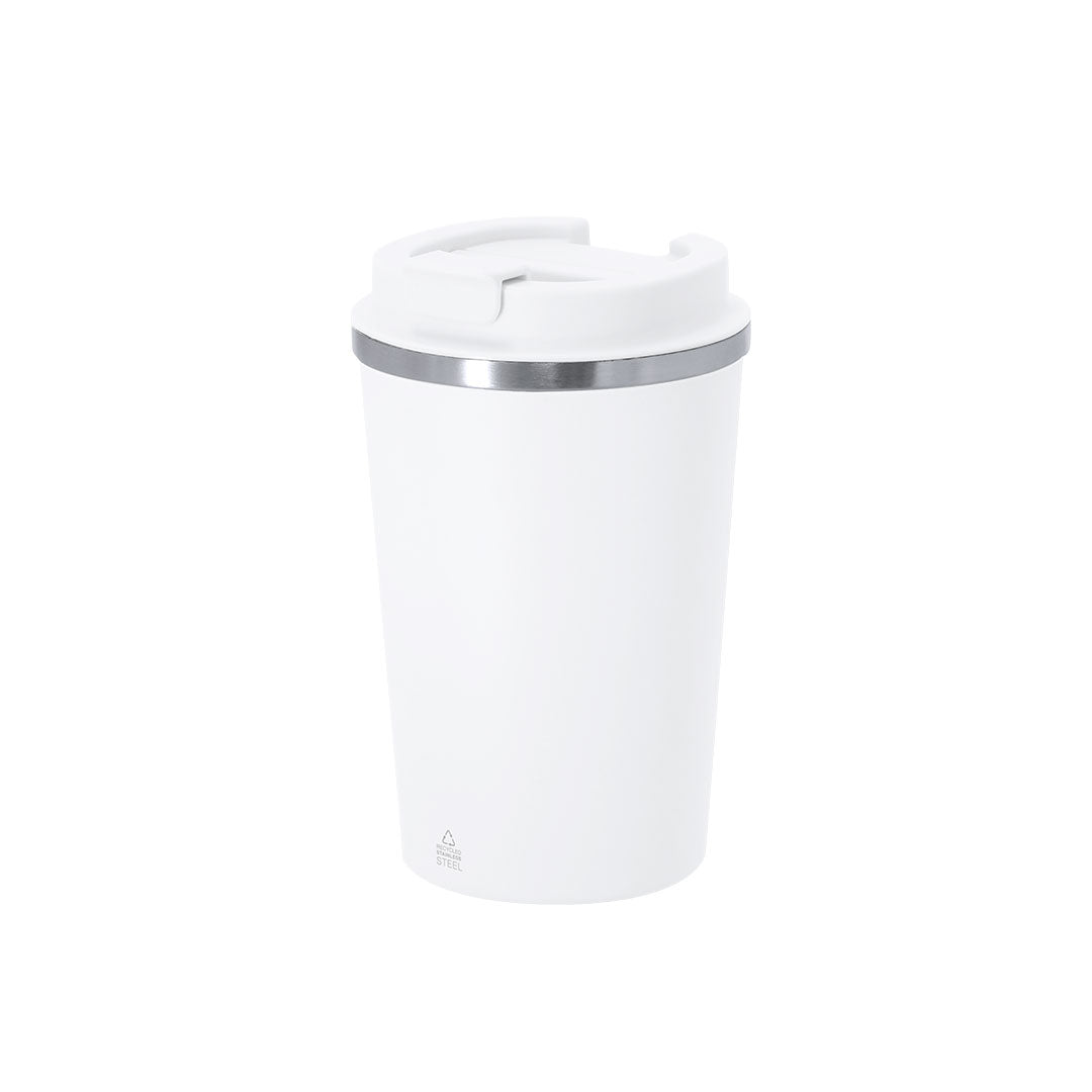Vaso Térmico Thira em Aço Inoxidável Reciclado 350ml