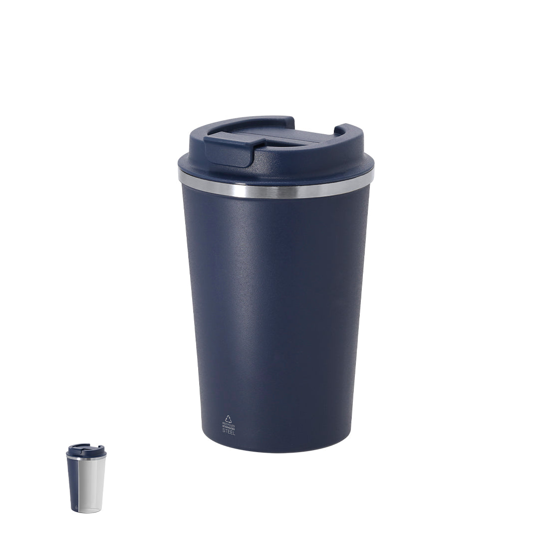 Vaso Térmico Thira em Aço Inoxidável Reciclado 350ml