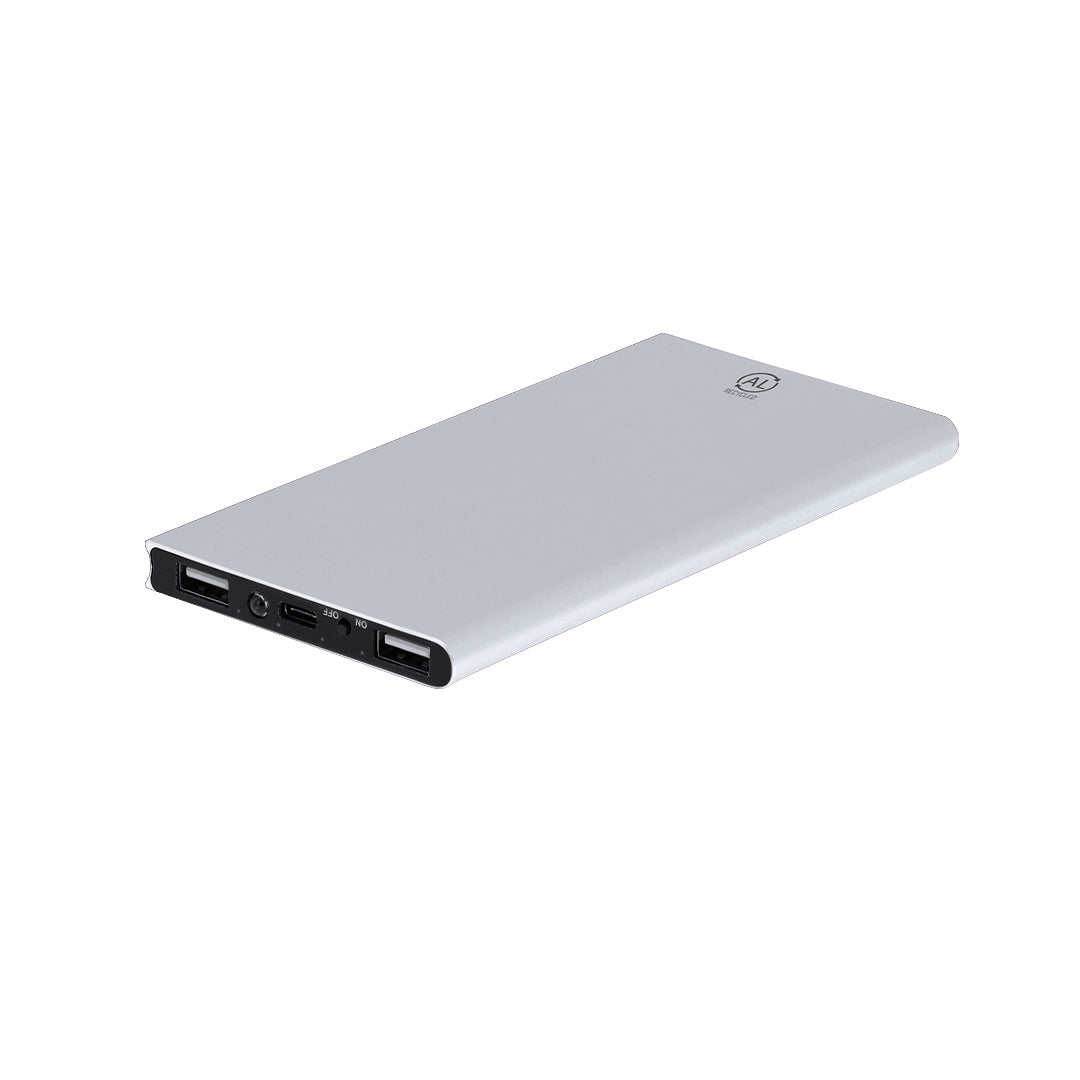 Power Bank Barrols 8.000mAh em Alumínio Reciclado