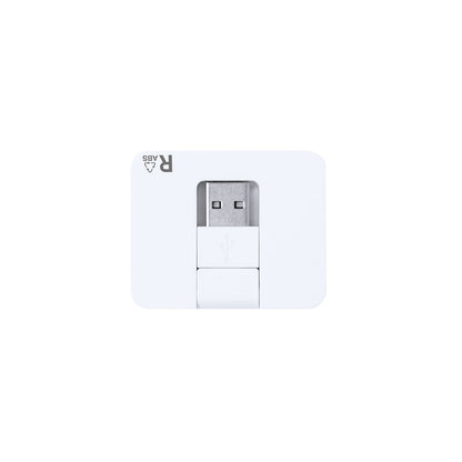 Hub USB 2.0 Ecológico com 2x Tipo C e 2x USB