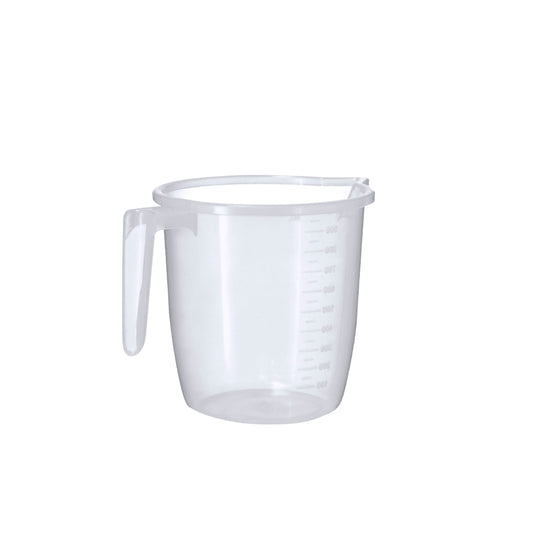 Jarra Medidora Transparente 1L com Asa e Vertedor