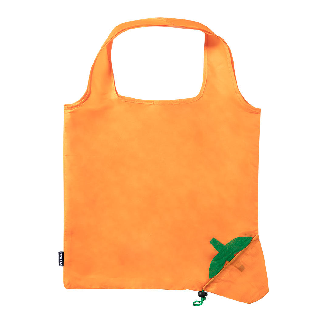 Bolsa Plegável em RPET com Design de Frutas