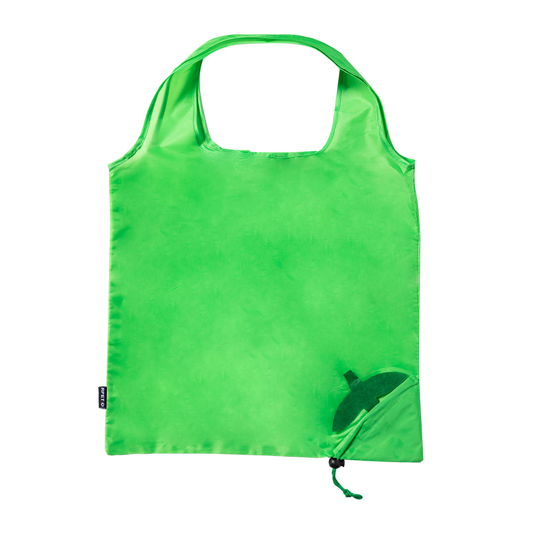 Bolsa Plegável em RPET com Design de Frutas