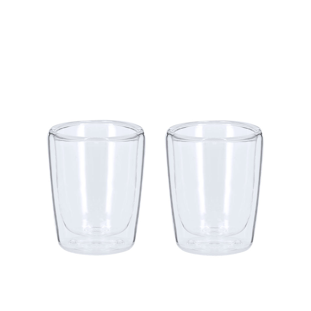 Set Elegante de 2 Copos em Cristal de Borosilicato
