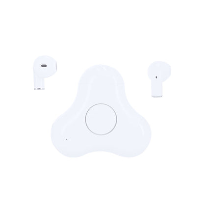 Auriculares Levin Bluetooth 5.3 com Estojo Spinner Branco