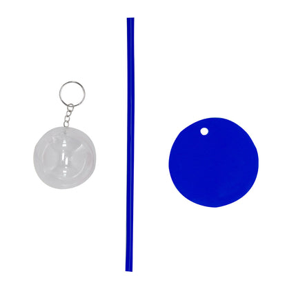 Cobre Copos com Palhinha Silicona Mika