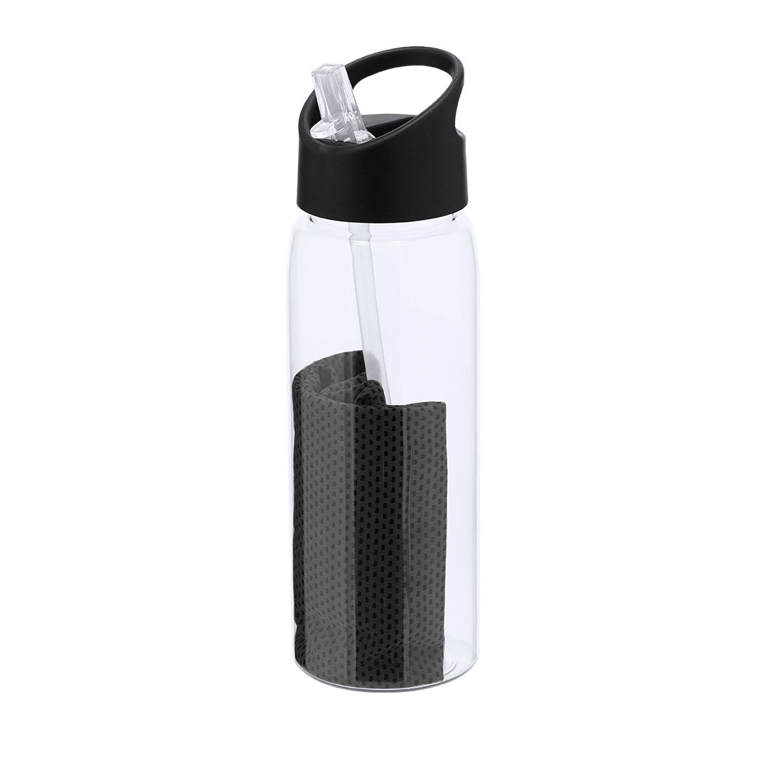 Conjunto Bidão e Toalha Sustentável em RPET 800ml