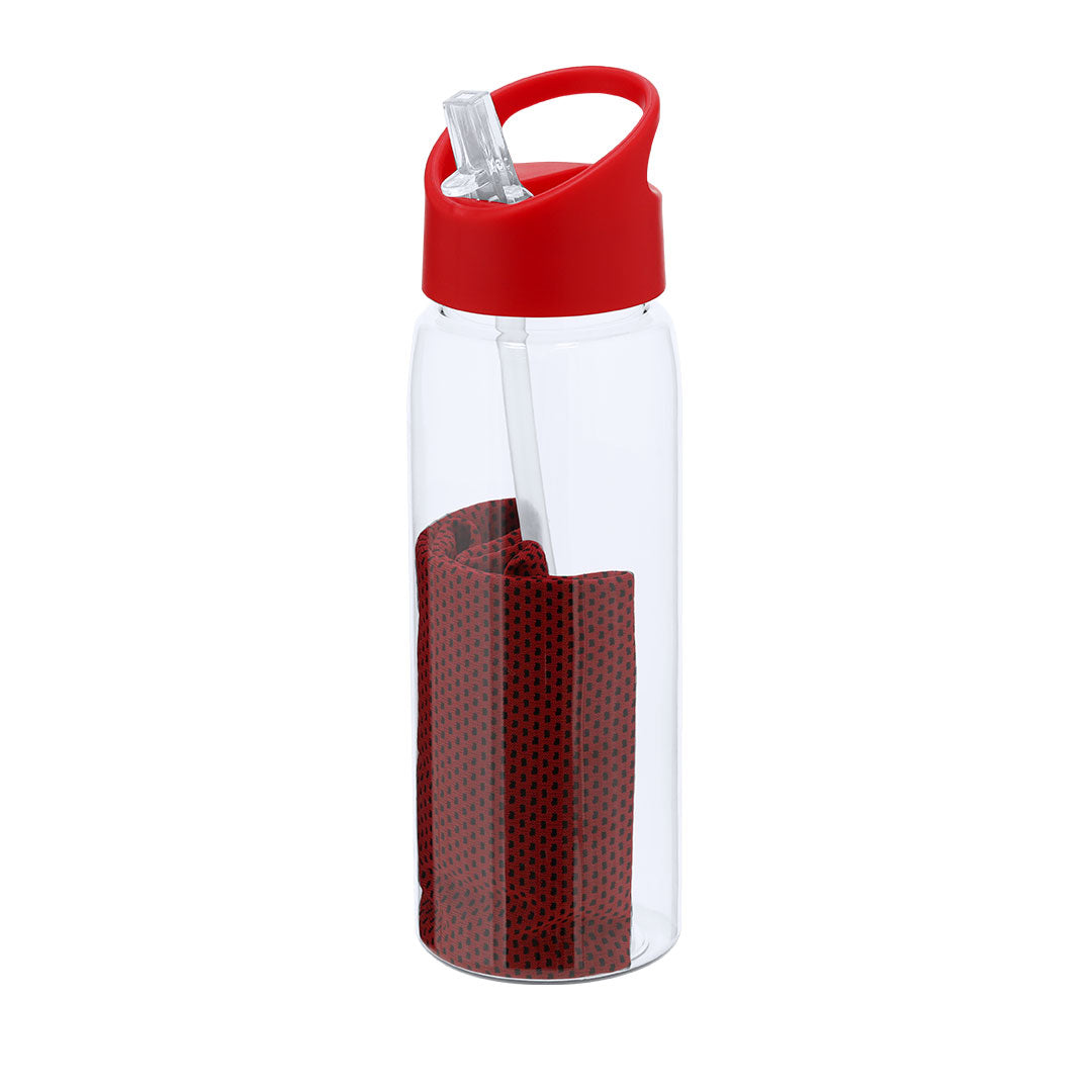 Conjunto Bidão e Toalha Sustentável em RPET 800ml