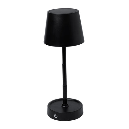 Lâmpada 'Kirsten' Preto Mate com LED e Bateria USB