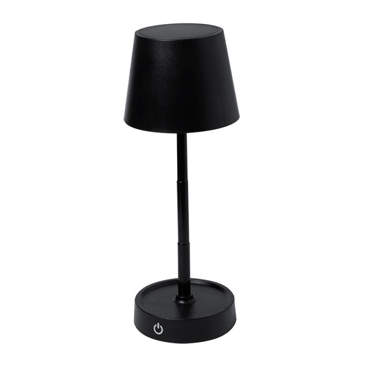 Lâmpada 'Kirsten' Preto Mate com LED e Bateria USB