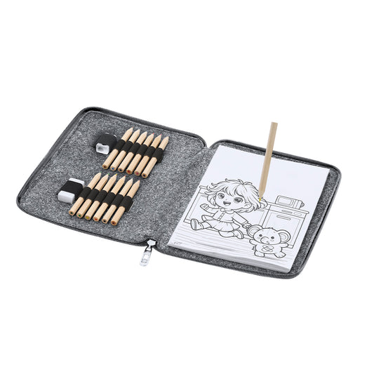 Conjunto de Lápis de Cor Shepher em Estojo RPET
