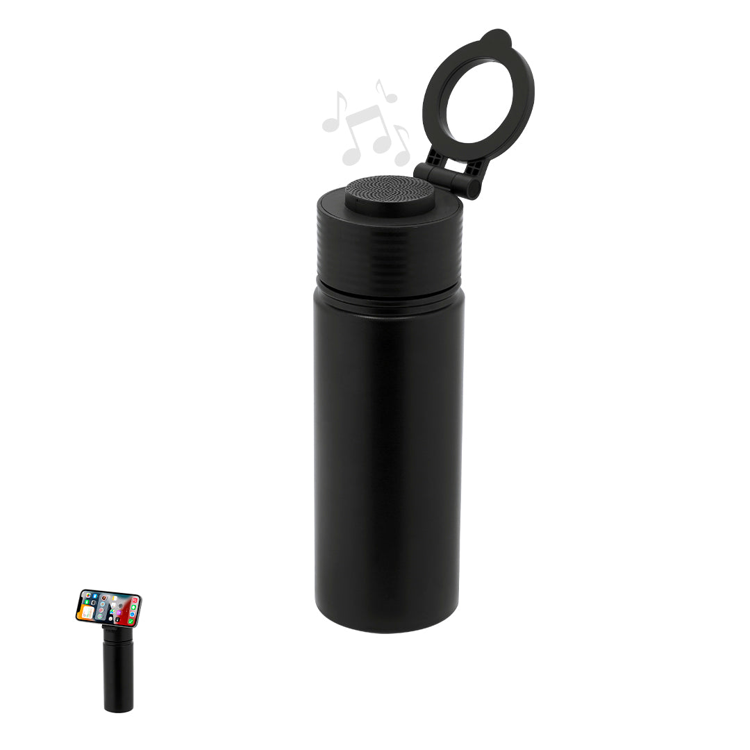 Bidão Térmico com Altifalante Bluetooth Integrado 500ml