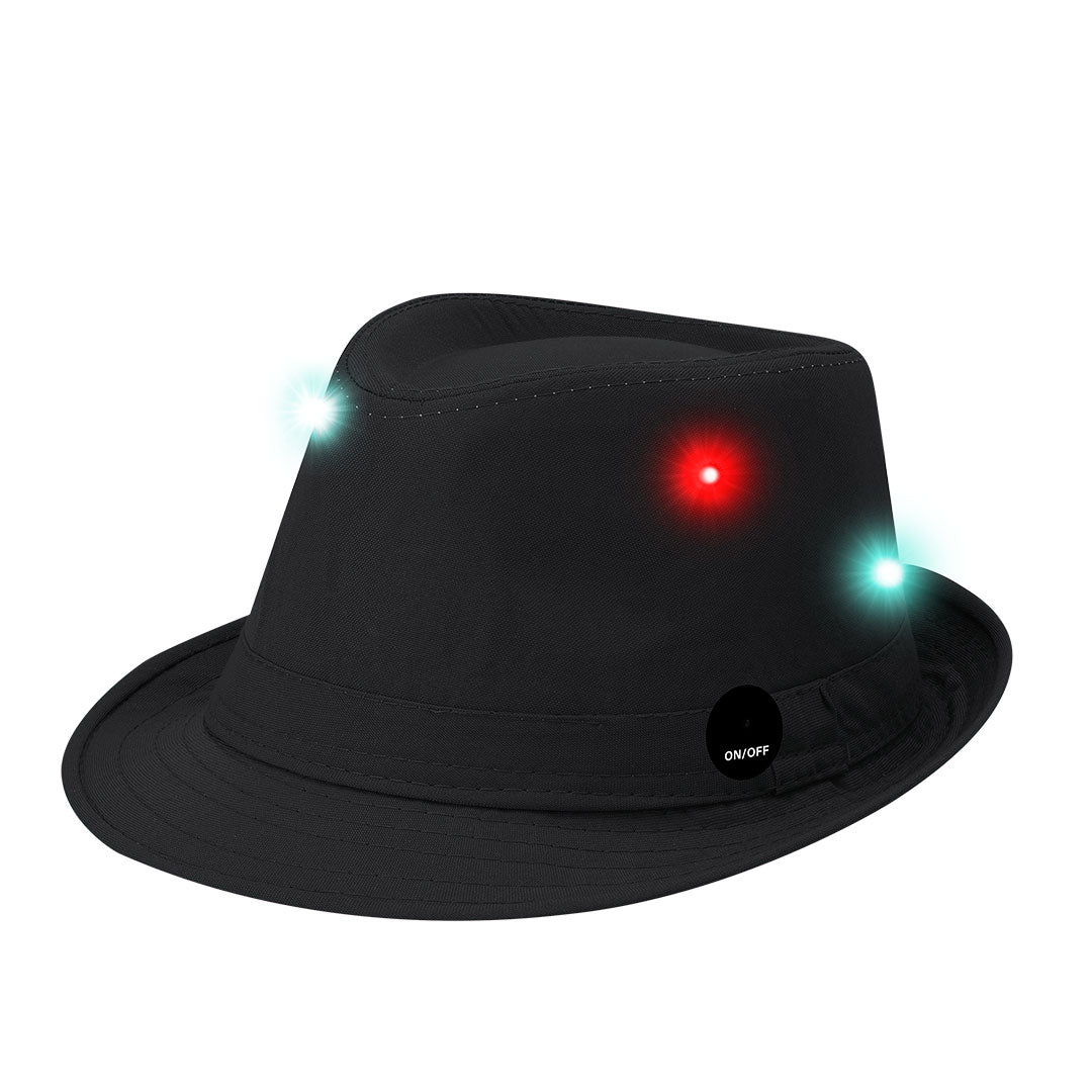 Chapéu LED Multicolor com 3 Modos de Iluminação