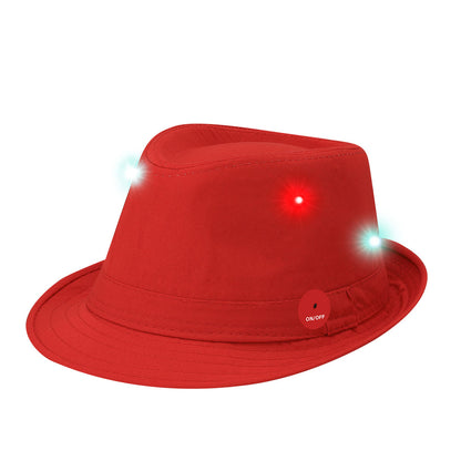 Chapéu LED Multicolor com 3 Modos de Iluminação